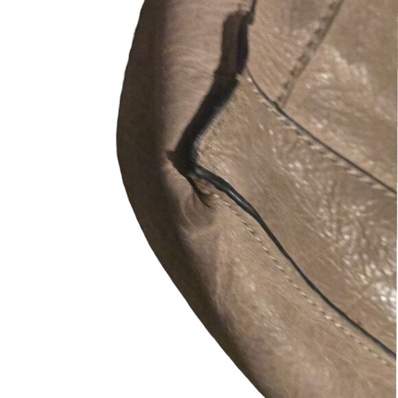 LUCKY BRAND Diamond Patchwork BoHo Leather Crossbody - Picture 3 of 7